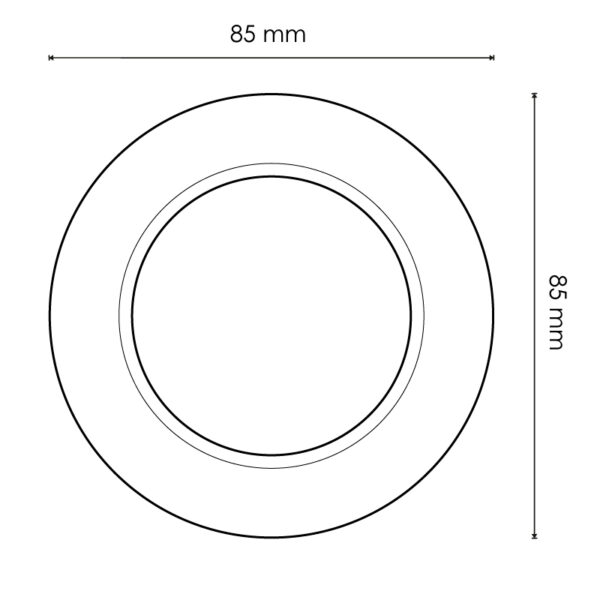 Kit d'anneaux pour Downlight Led Road (Pack 3 unités) 3 couleurs - Ledme - LM4284 – Image 2