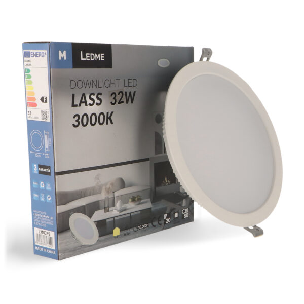 Downlight LED Lass 32W - DSC 3000K - Ledme - LM5355 – Image 3