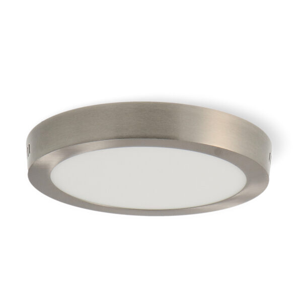 Panneau Circulaire en Surface Nickel 20W CCT - Ledme - LM5543