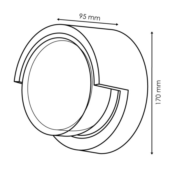 Applique Led Dynamic CCT CCT - Ledme - LM6117 – Image 2