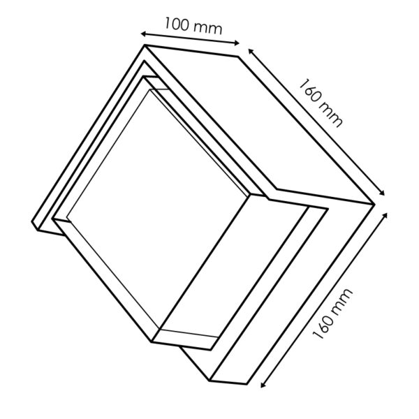 Applique Led grise CCT CCT - Ledme - LM6118 – Image 2