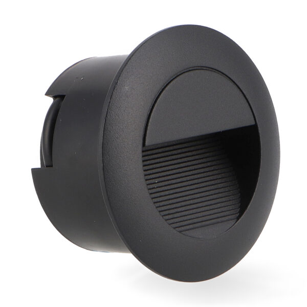 Balise LED Cercle Encastrable 3W IP54 3000K - Ledme - LM6193 – Image 4