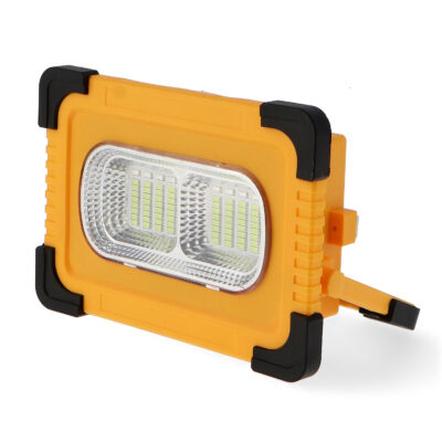 Projecteur solaire LED portable avec batterie Power Bank 50W 6000K - Ledme - LM6335
