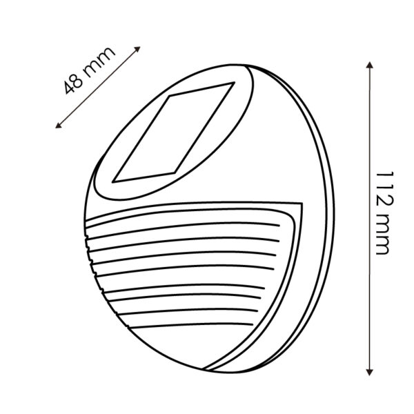 Applique LED Étoile Solaire 4500K - Ledme - LM6431 – Image 2