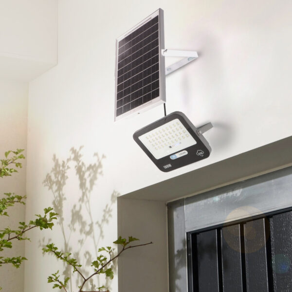 Projecteur LED Solaire Milan 100W 6000K - Ledme - LM6503 – Image 4