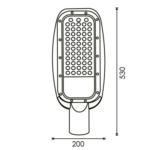 Farola Led Série Harlem 150W 5000K - Ledme - LM6557 – Image 2