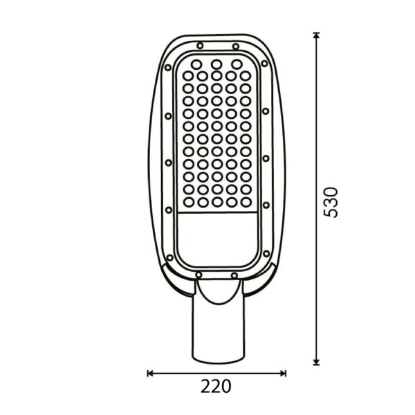 Farola Led Série Harlem 100W 2700K - Ledme - LM6556 – Image 2
