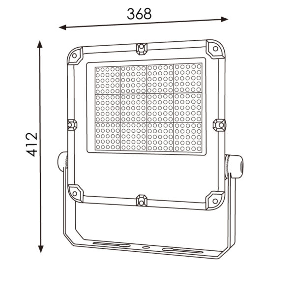 Spot LED Série Slim 200W 4000K - Ledme - LM6577 – Image 2