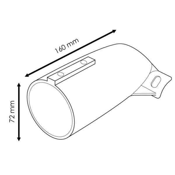 Bras articulé pour Focus Infinity 180º - Ledme - LM6652 – Image 2