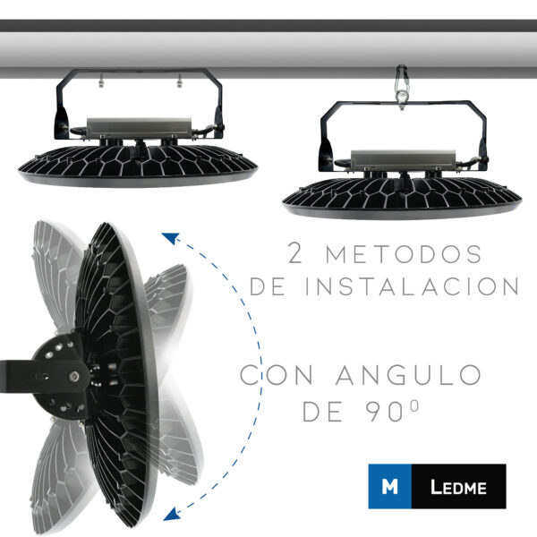 High Bay LED UFO Inspire 200W - DSC 4500K - Ledme - LM6738 – Image 4