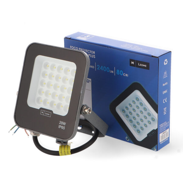 Projecteur Led Napoli Plus 20W 4000K - Ledme - LM6802 – Image 3
