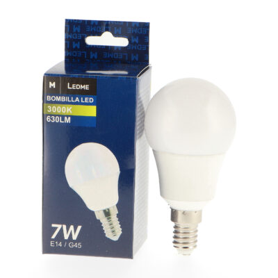 Ampoule Led E14 G60 7W 3000K - Ledme - LM7013A