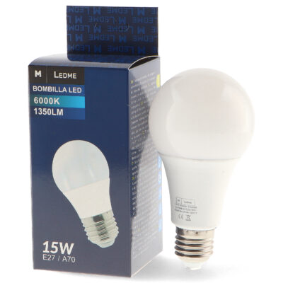 Ampoule LED E27 A70 15W 3000K - Ledme - LM7048