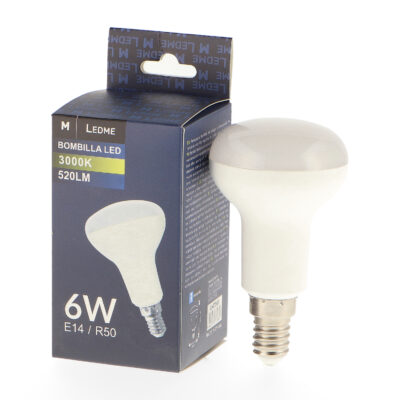 Ampoule LED E14 R50 6W 3000K - Ledme - LM7083