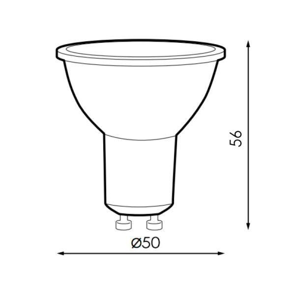Ampoule LED Couleurs GU10 5W RGBW avec Télécommande - Ledme - LM7142 – Image 2