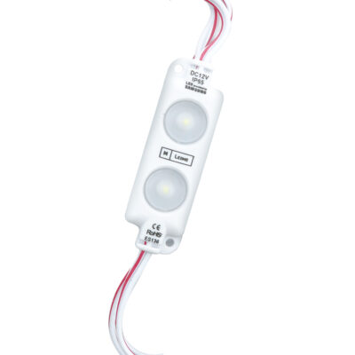 Guirlande de 20 Modules de 2 LED SMD Samsung 12V DC 1W 6000K - Ledme - LM7167