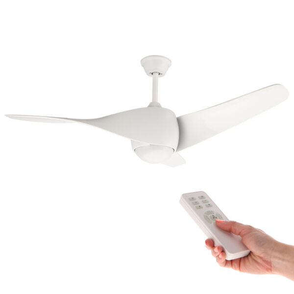 Ventilateur de Plafond LED Blanc Fanton CCT - Ledme - LM8080 – Image 7