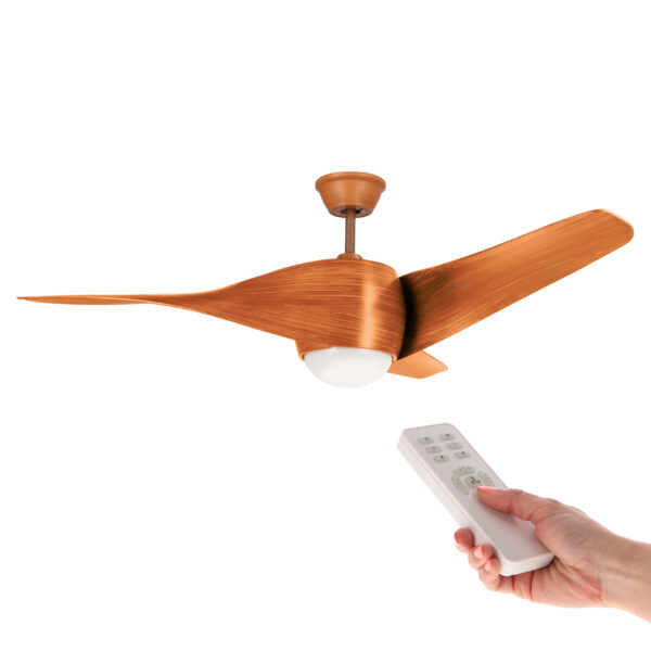Ventilateur de Techo LED Madera Fanton CCT - Ledme - LM8081 – Image 8