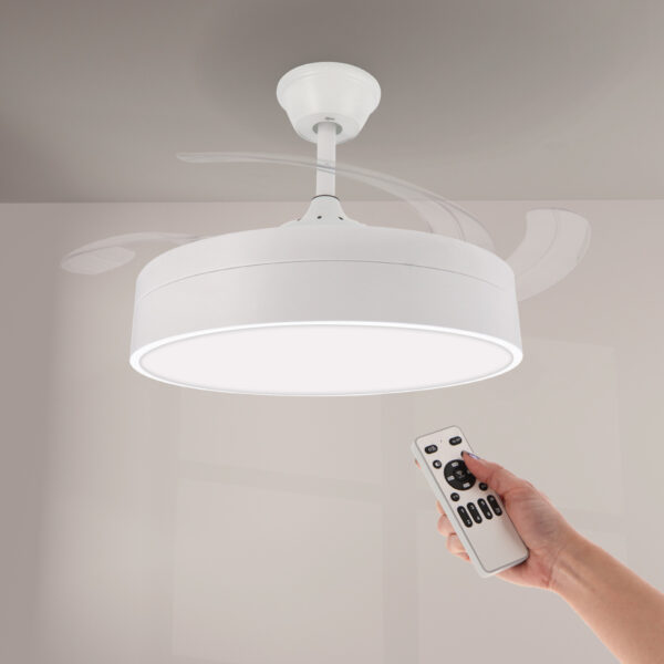 Ventilateur de plafond LED Messe CCT - Ledme - LM8086