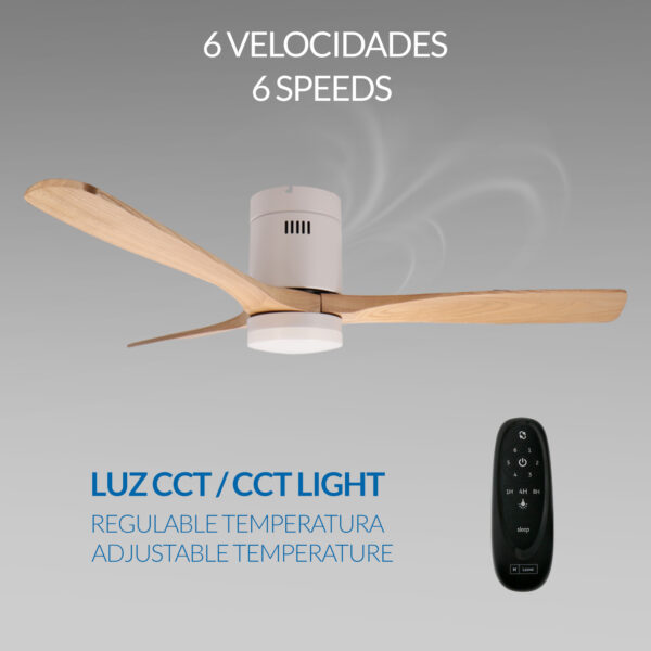 Ventilateur de plafond LED White Energy - Ledme - LM8090 – Image 4