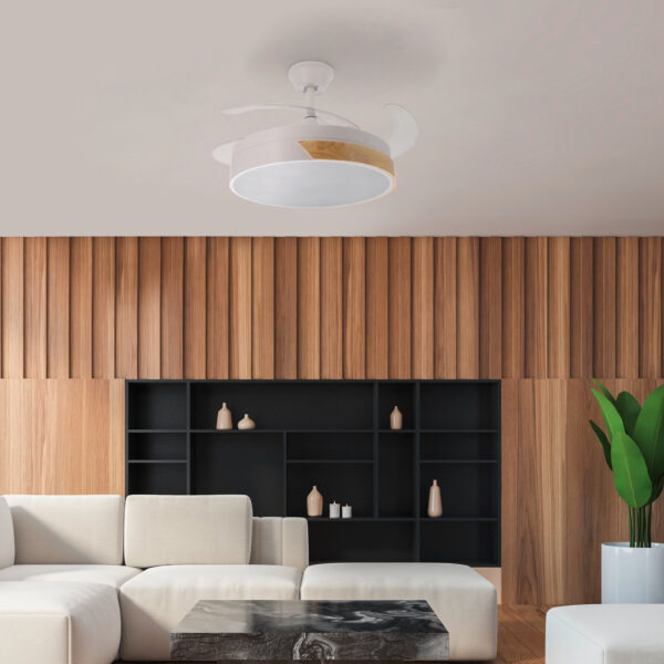 Ventilateur de plafond LED Messe Nature - Ledme - LM8094 – Image 3