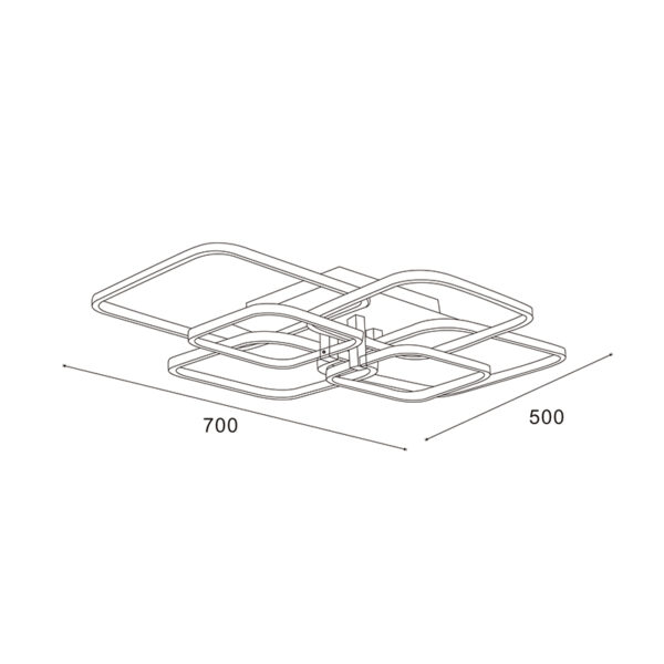 Plafonnier LED Fare - DSC CCT - Ledme - LM8123 – Image 2