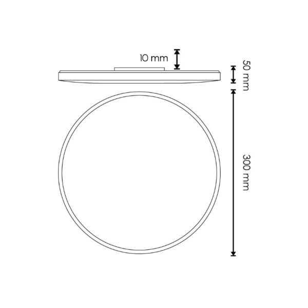 Plafon LED Circulaire Sens 30W 6000K - Ledme - LM8254 – Image 2