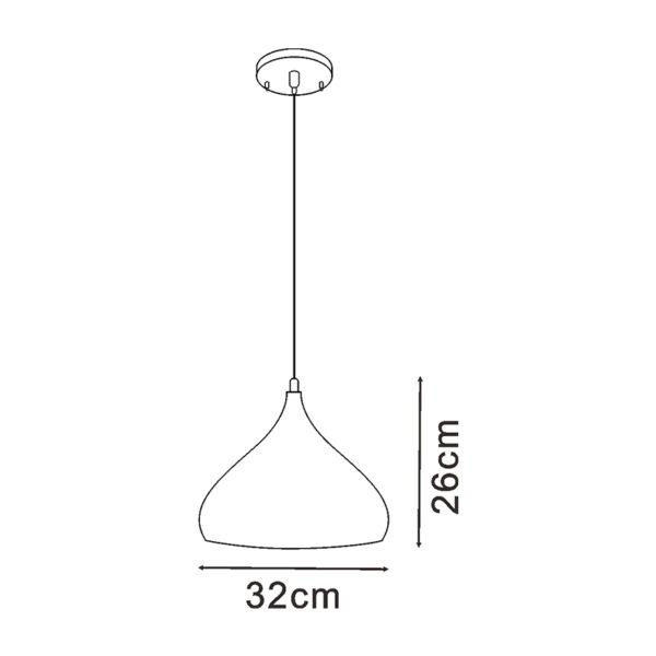 Plafonnier Coppen Blanc - Ledme - LM8908 – Image 2