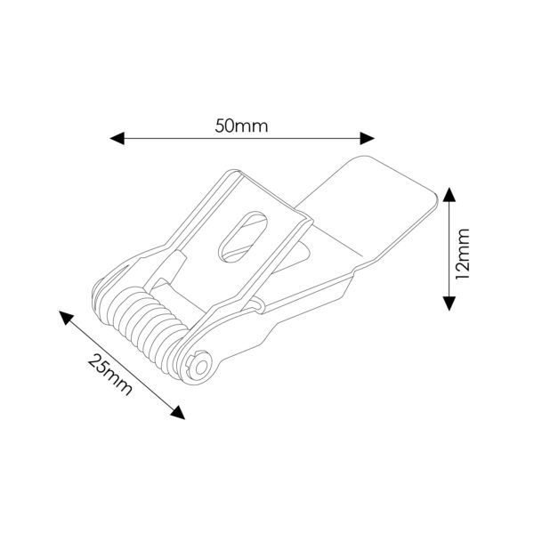 Agrafes pour panneaux LED - Ledme - LM9033 – Image 2