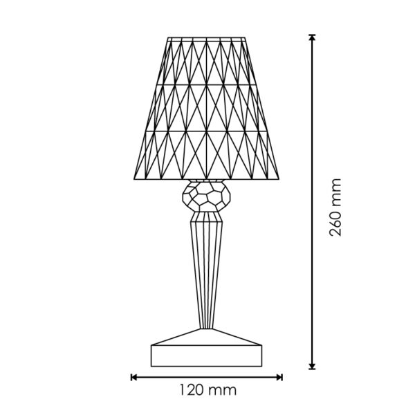 Lampe de table LED Diamond CCT - Ledme - LM9065 – Image 2