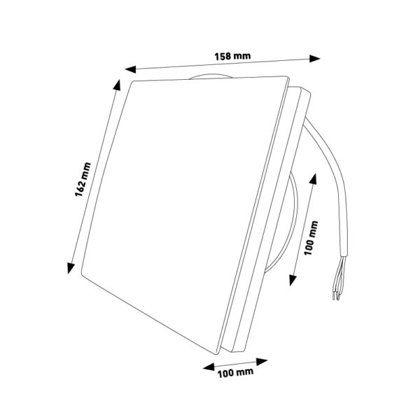 Extracteur Hadary 14W - Ledme - LM9071 – Image 2