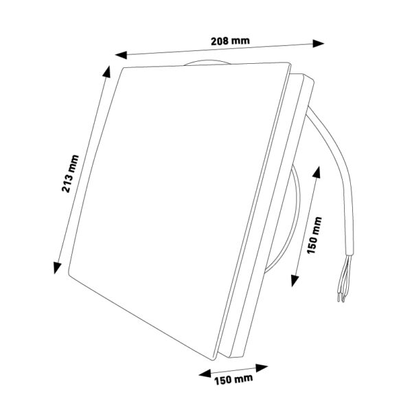 Extracteur Hadary 22W - Ledme - LM9072 – Image 2