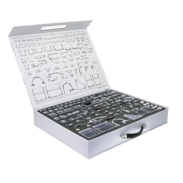 Mallette de démonstration de profilés aluminium +100 modèles - Ledme Europe - Ledme - KB3058