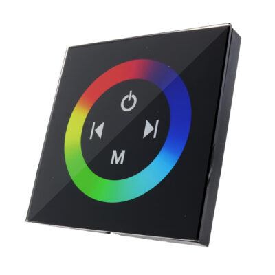 Gradateur Tactile RVB Encastré Pour Bandes LED 12/24V - Ledme - LM2182