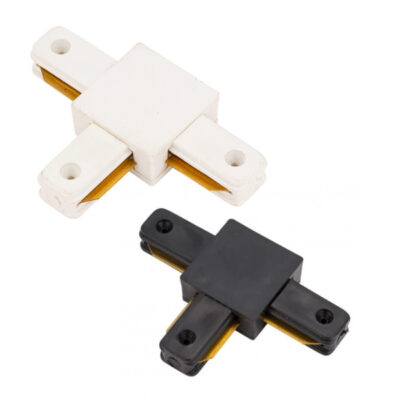 Connecteur type T pour rail Monophasé Blanc - Ledme - LM3040