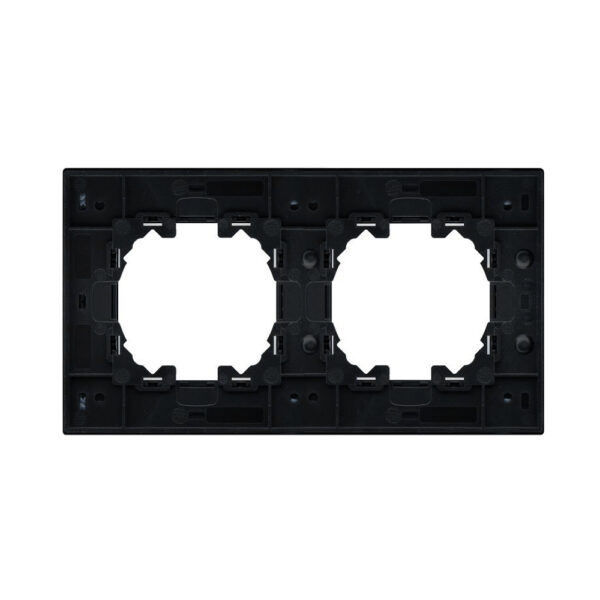 Cadre en verre pour 2 modules - FB Noir - Ledme - FB-49-B – Image 6