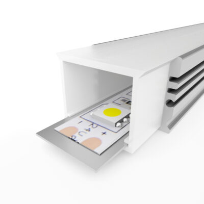 Profilé aluminium Aqua IP65 - 2 mètres - Ledme - LM3895