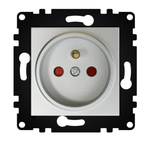 Prise Schuko Française - PJ Gris - Ledme - PJ-13-G – Image 6