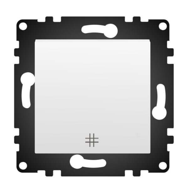 Interrupteur croisé simple encastré - PJ Blanc - Ledme - PJ-26-W – Image 4