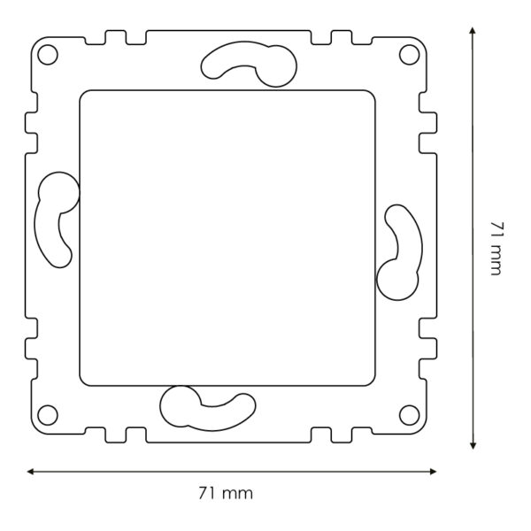 Module de couverture vierge - PJ Blanc - Ledme - PJ-31-W – Image 2