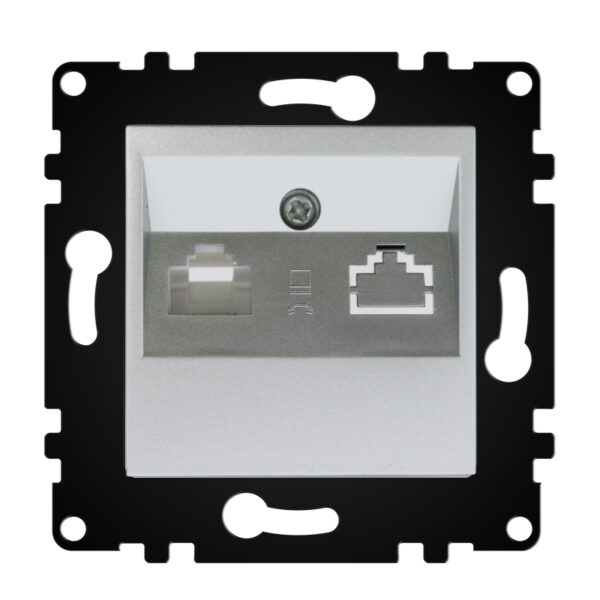 Module prise téléphonique - PJ Noir - Ledme - PJ-37-B – Image 4