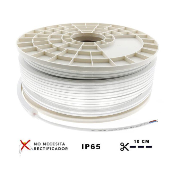 Néon LED Flexible 220V DC Proline 12W/m - 50 Mètres 4000K - Ledme - LM2602