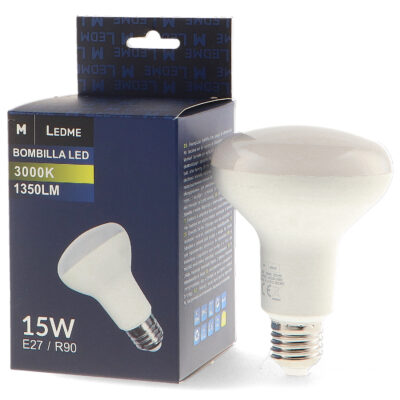 Ampoule LED E27 R90 15W 3000K - Ledme - LM7092