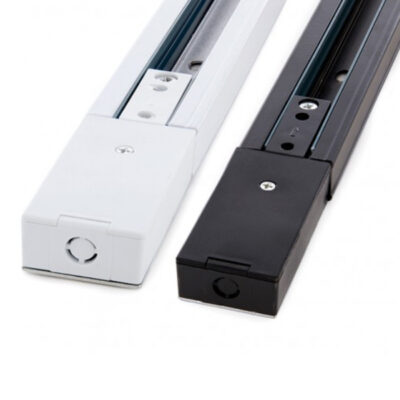 Rail Monophasé Renforcé 1 mètre Noir - Ledme - LM3206