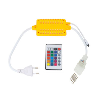 Contrôleur Néon LED RGB 220V avec télécommande - Ledme - LM2161