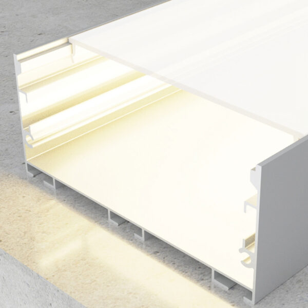 Profilé aluminium SantMig 2 mètres - DSC - Ledme - LM3369
