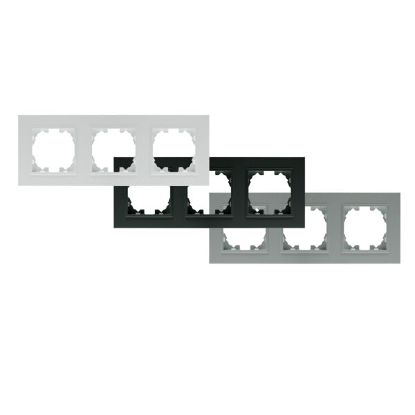 Châssis PC pour 3 modules - FMMB Gris - Ledme - FMMB-50-G
