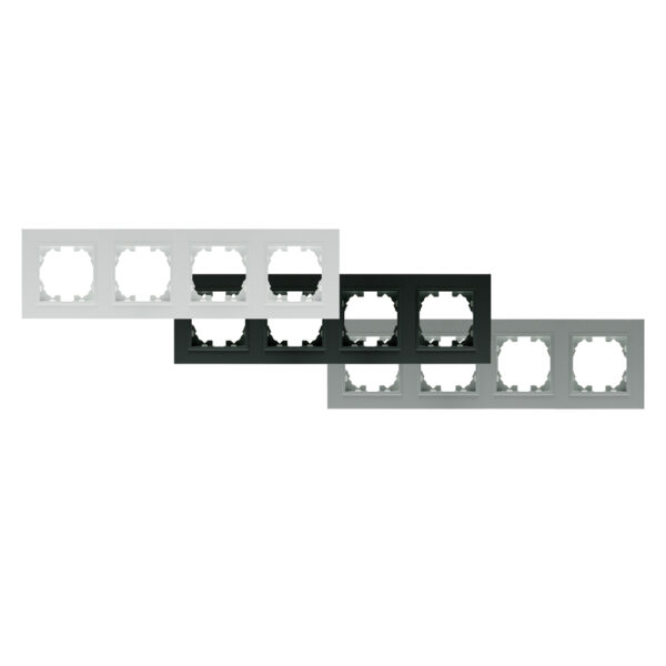 Châssis PC pour 4 modules - FMMB Noir - Ledme - FMMB-51-B