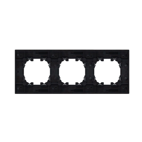 Cadre en verre pour 3 modules - FB Noir - Ledme - FB-50-B – Image 6