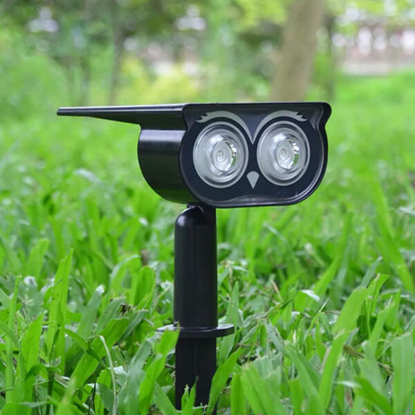 Spot Solaire LED avec Piquet Hibou 3000K - Ledme - LM7376 – Image 3